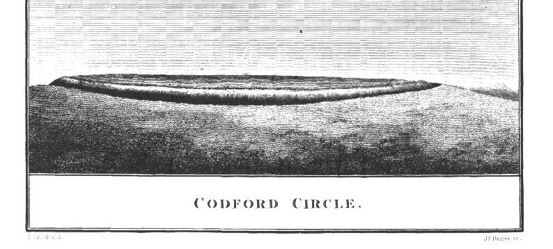Station 3: Heytesbury,Engraving: Yarnbury Camp and Codford Circle