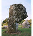 The Cove with the unusually shaped top heavy large stone in the foreground
